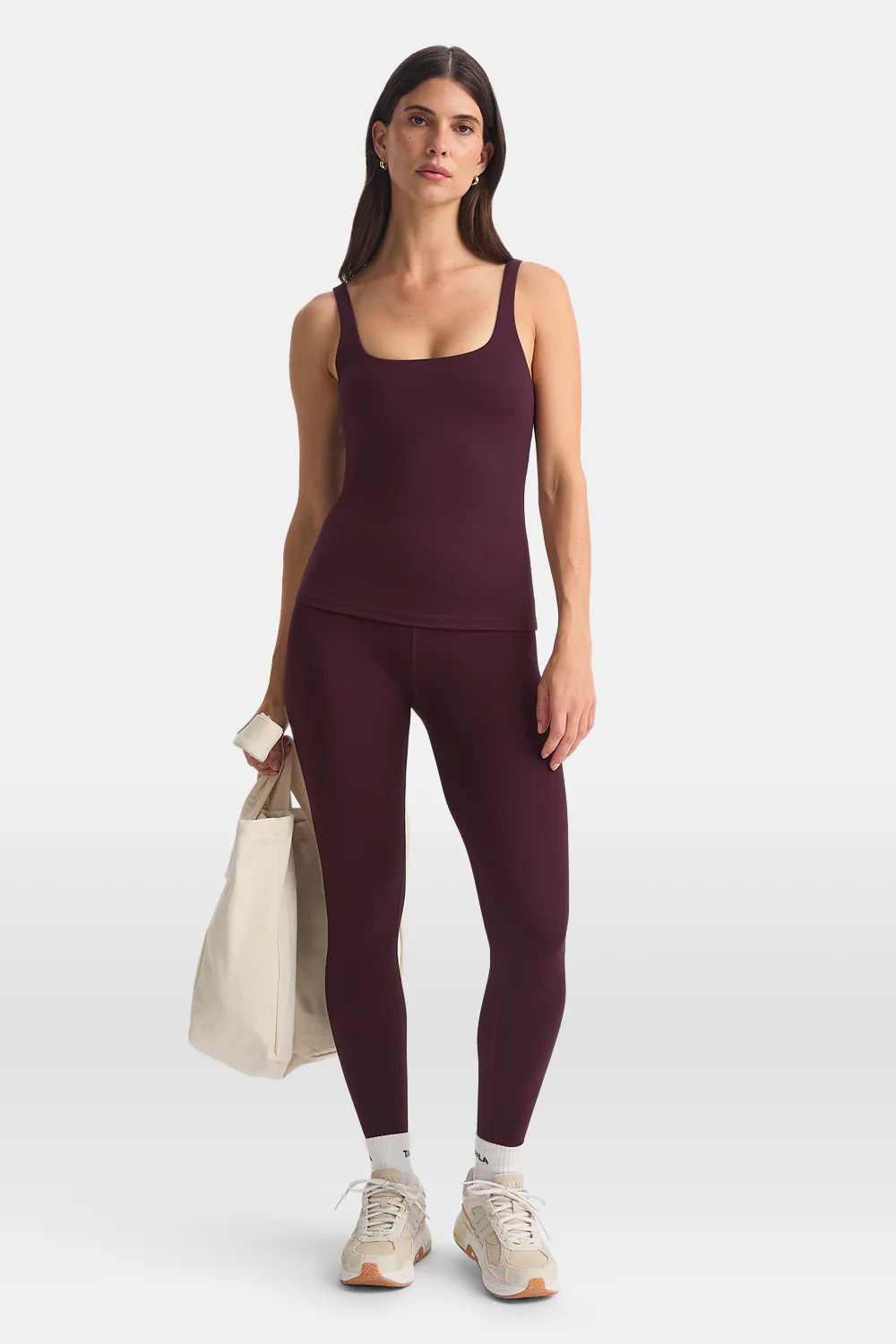 DayFlex Square Neck Full Length Vest - Fig - Image 5