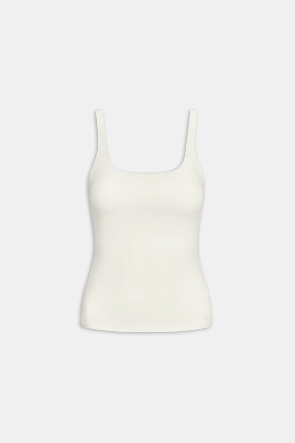 DayFlex Square Neck Full Length Vest - Ivory - Image 2