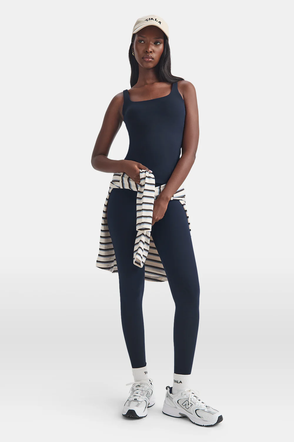 DayFlex Square Neck Full Length Vest - Midnight Navy - Image 3