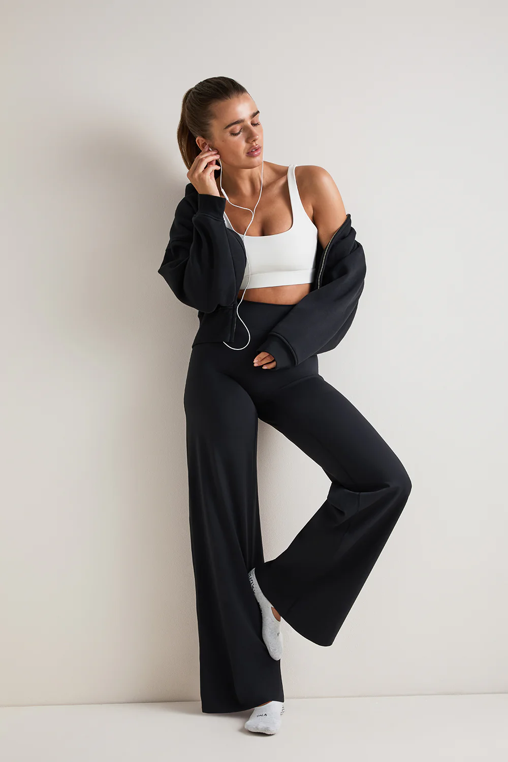 DayFlex Straight Leg Yoga Pant - Shadow Black - Image 5