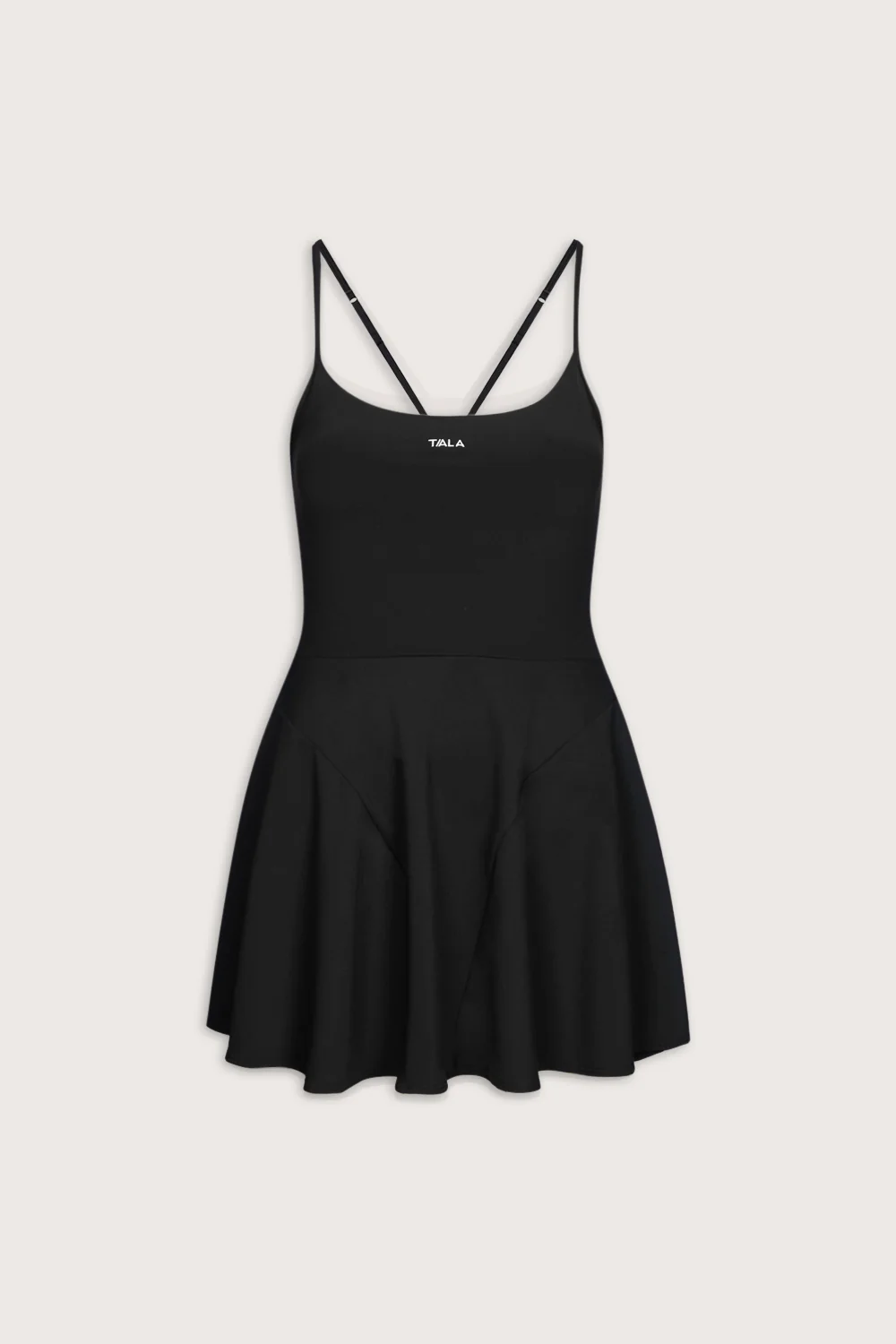 DayFlex Strappy Back Active Dress - Shadow Black - Image 5