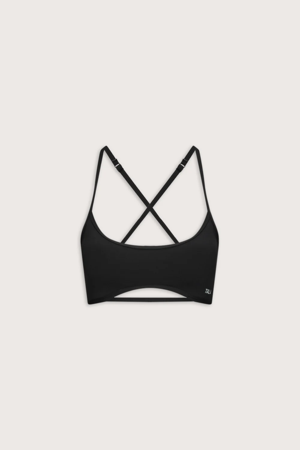 DayFlex Strappy Back Sports Bra - Shadow Black - Image 2