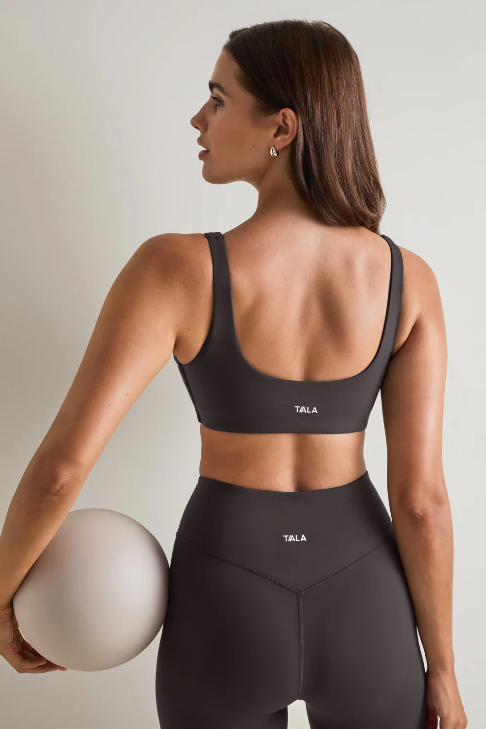 DayFlex Wrap High Waisted Legging - Cool Espresso - Image 5