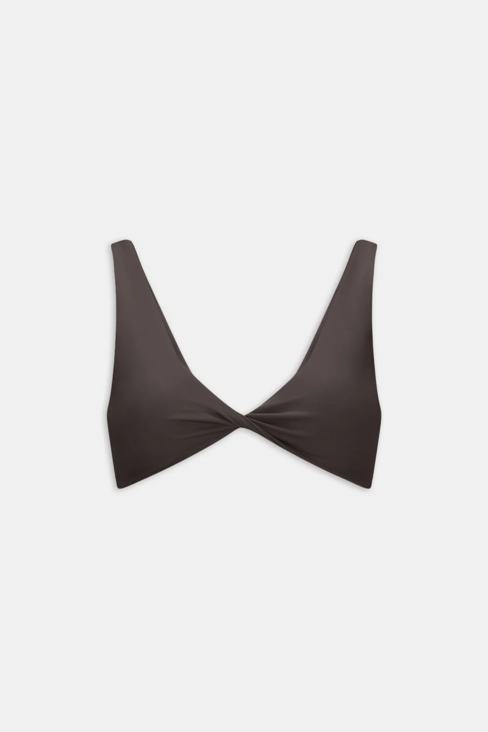 DayFlex Twist Front Sports Bra - Mocha Brown - Image 2