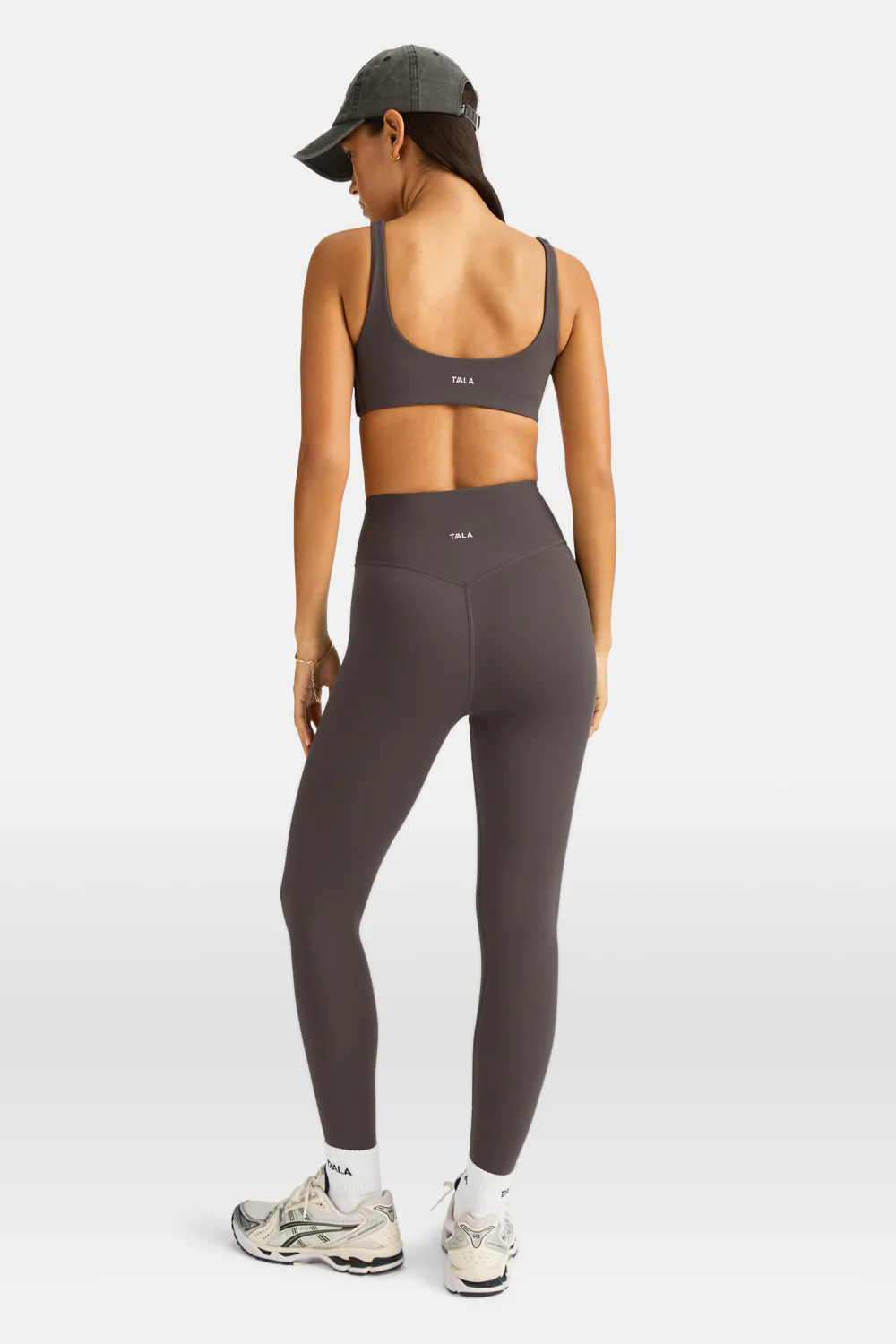 DayFlex Twist Front Sports Bra - Mocha Brown - Image 5