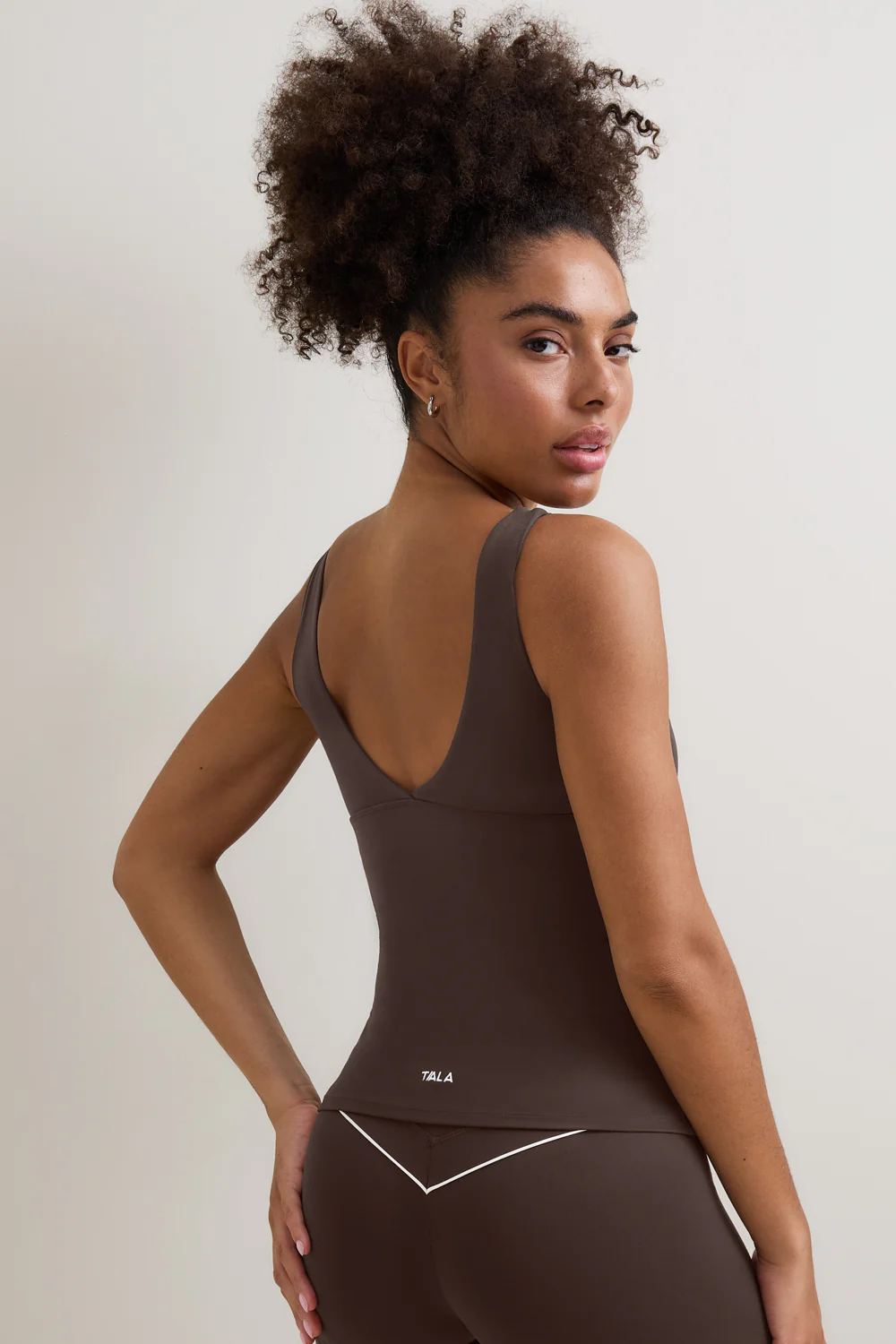 DayFlex V Neck Vest - Chestnut Brown - Image 4