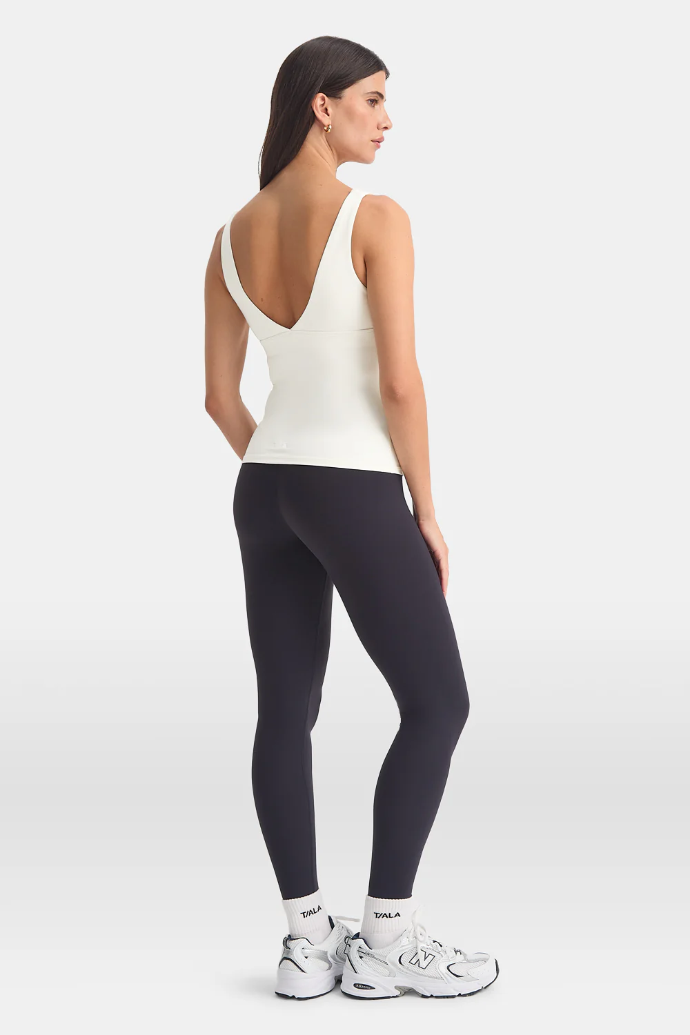 DayFlex V Neck Vest - Ivory - Image 4