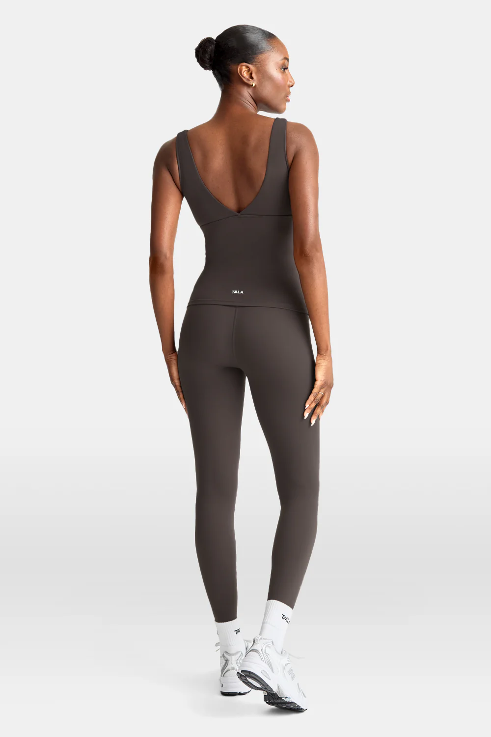 DayFlex V Neck Vest - Mocha Brown - Image 3
