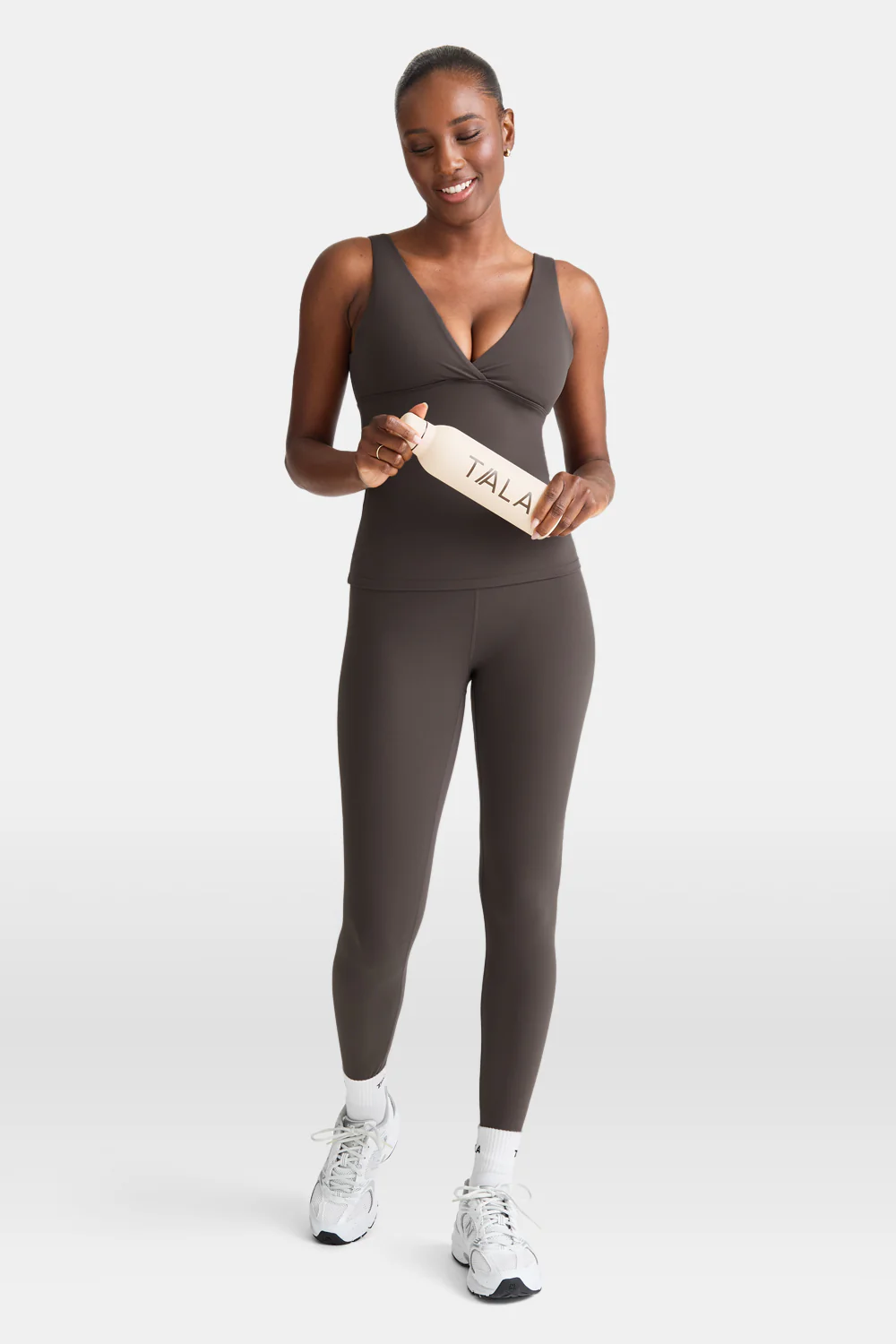 DayFlex V Neck Vest - Mocha Brown - Image 5