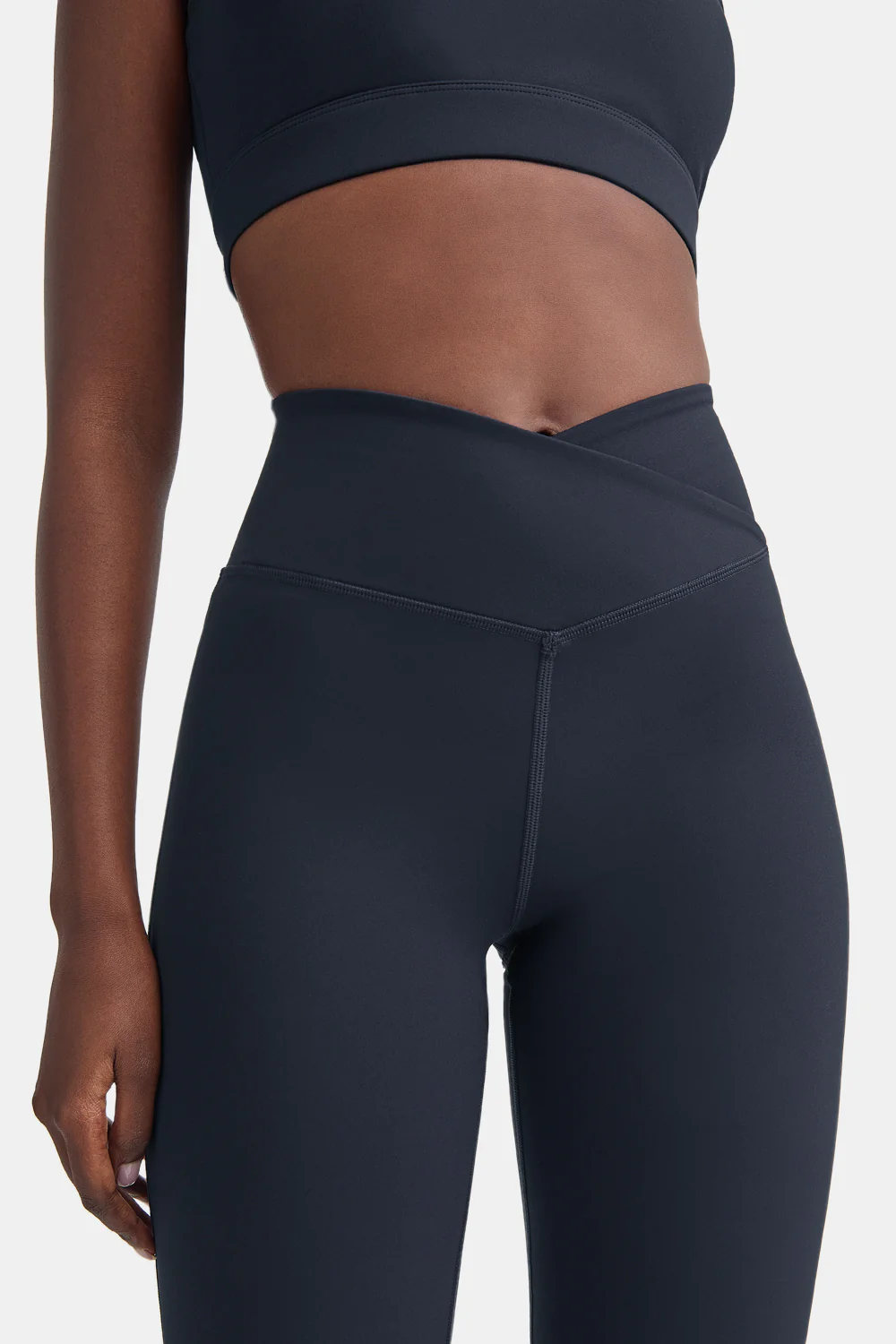 DayFlex Wrap Flared Yoga Pant - Midnight Navy - Image 5