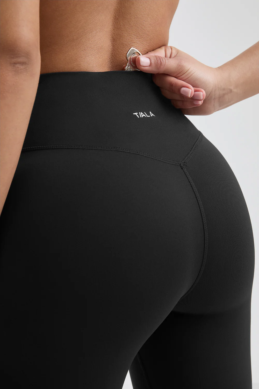DayFlex Wrap Flared Yoga Pant No Front Seam - Shadow Black - Image 7
