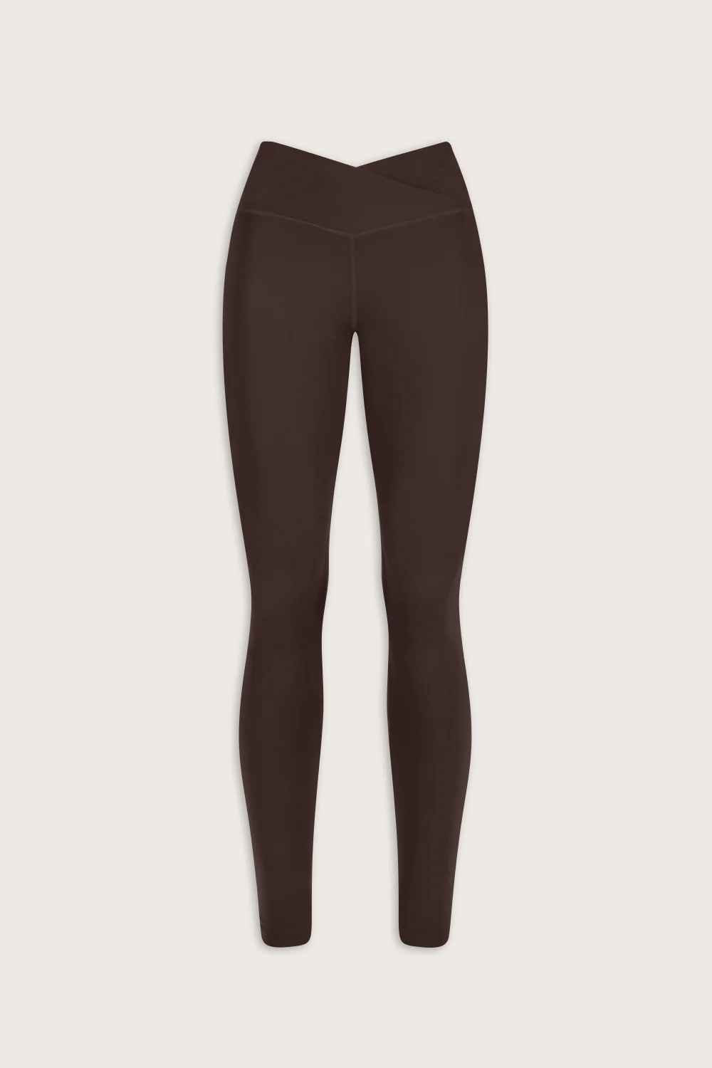DayFlex Wrap High Waisted Legging - Chestnut Brown - Image 2
