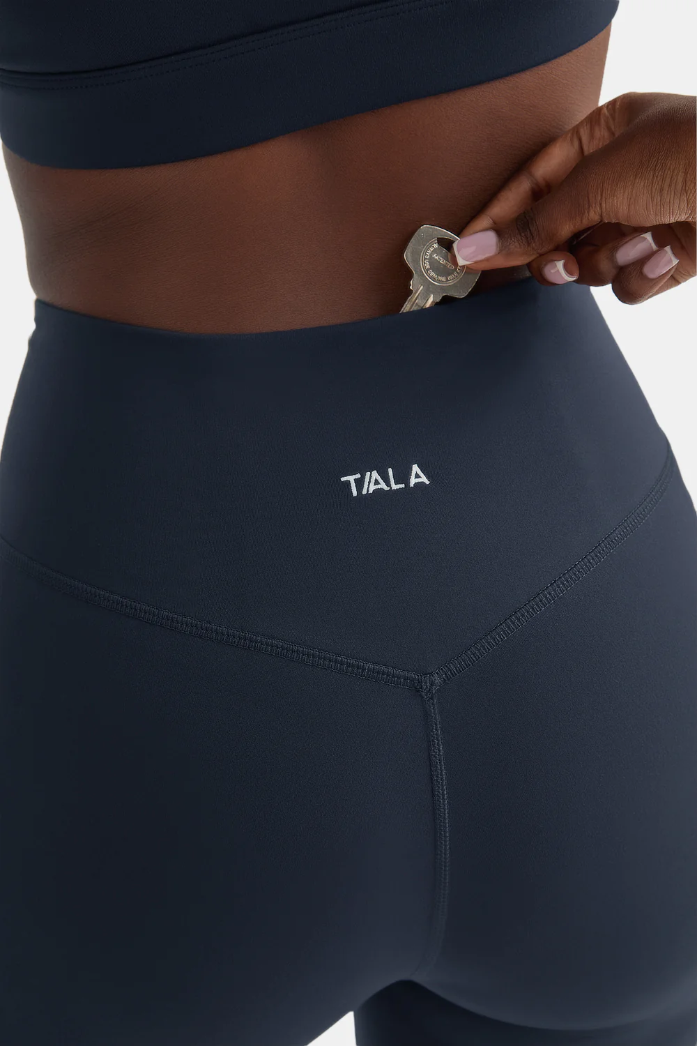 DayFlex Wrap High Waisted Legging - Midnight Navy - Image 3