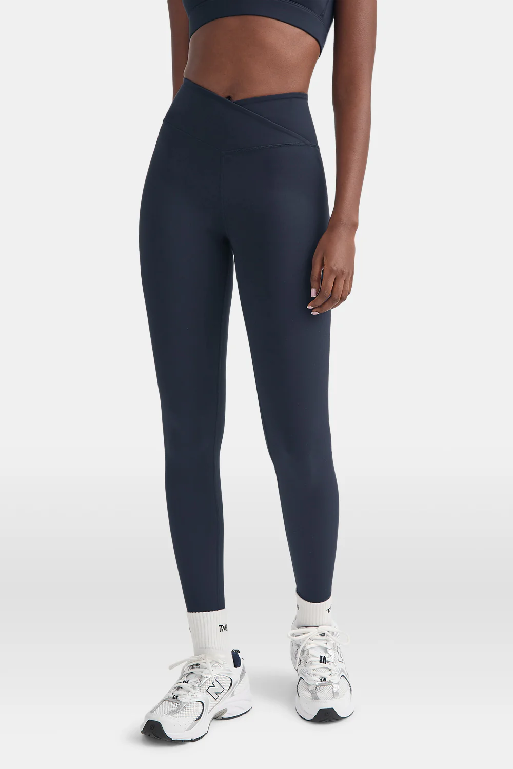 DayFlex Wrap High Waisted Legging - Midnight Navy - Image 4