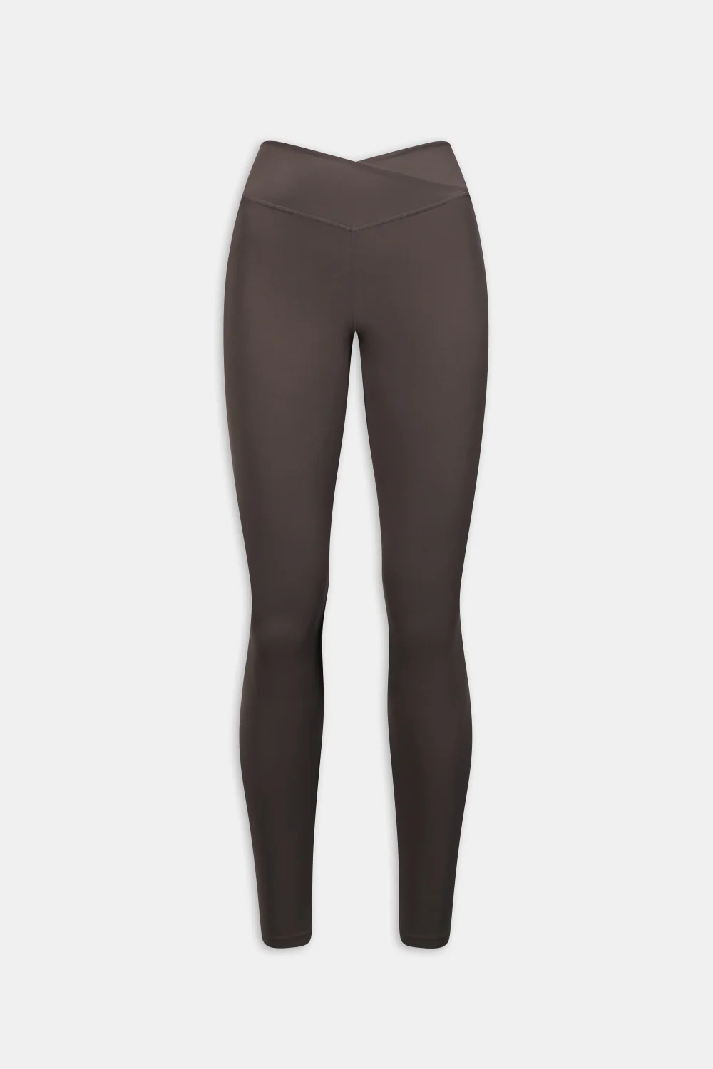 DayFlex Wrap High Waisted Legging - Mocha Brown - Image 2