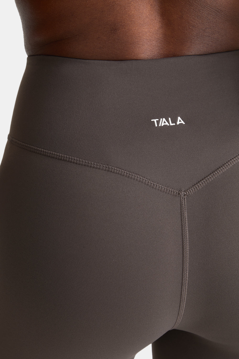 DayFlex Wrap High Waisted Legging - Mocha Brown - Image 5