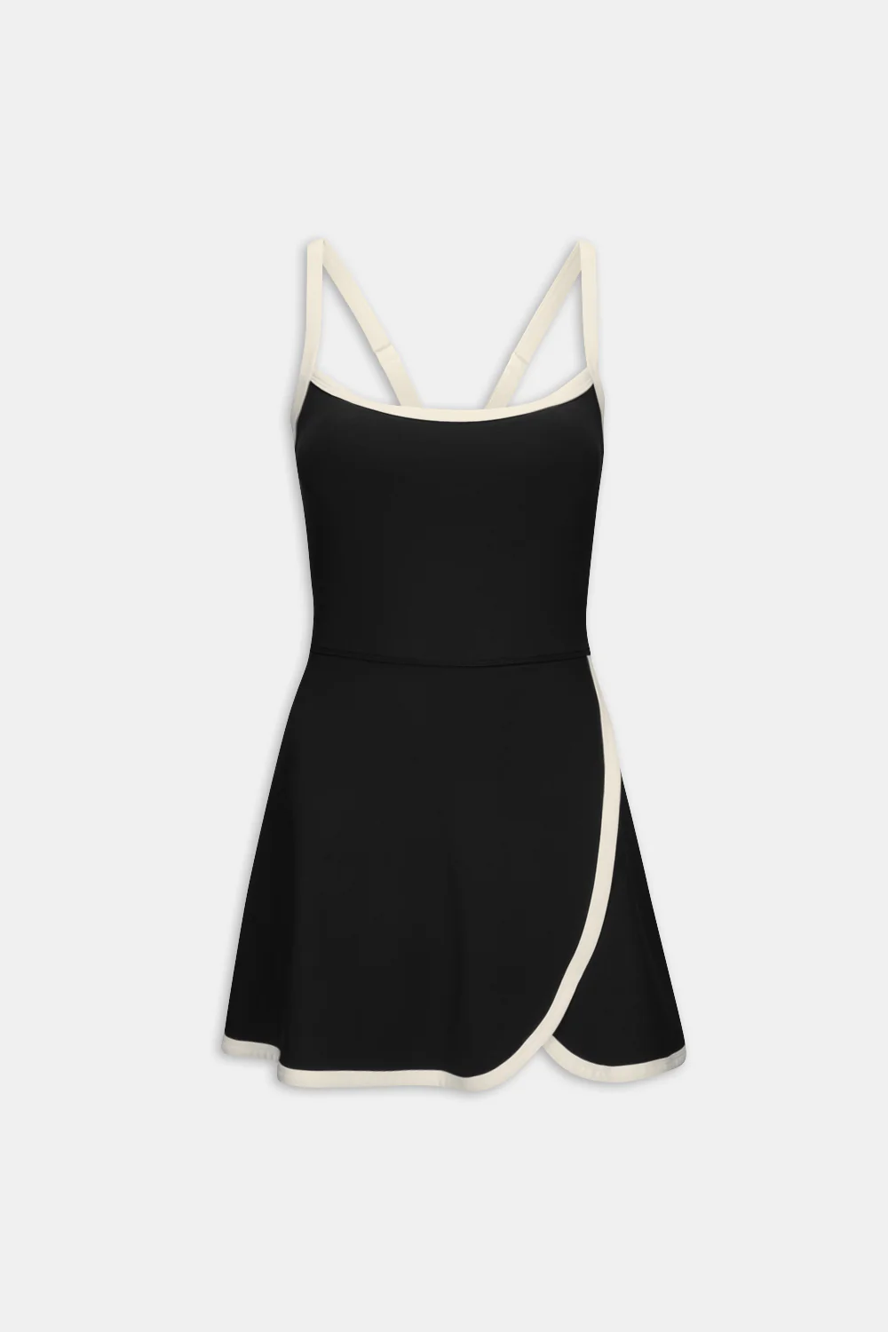 DayFlex Active Dress - Shadow Black & Ivory - Image 2