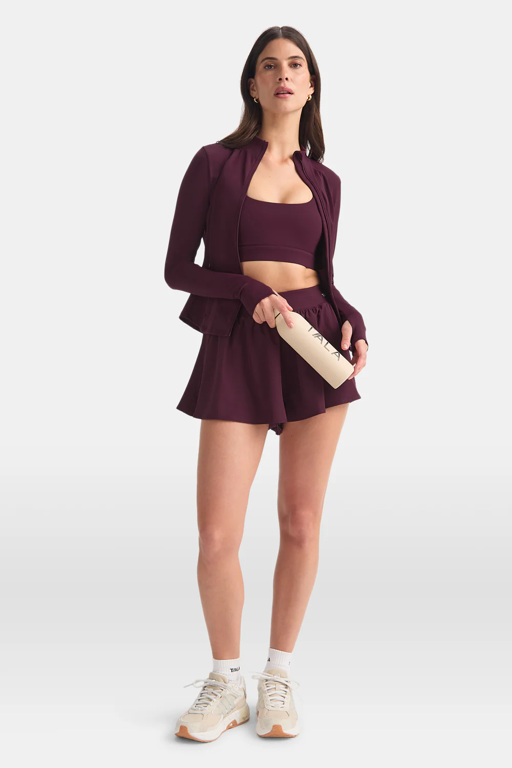DayFlex Zip Through Sports Jacket - Fig - Image 4