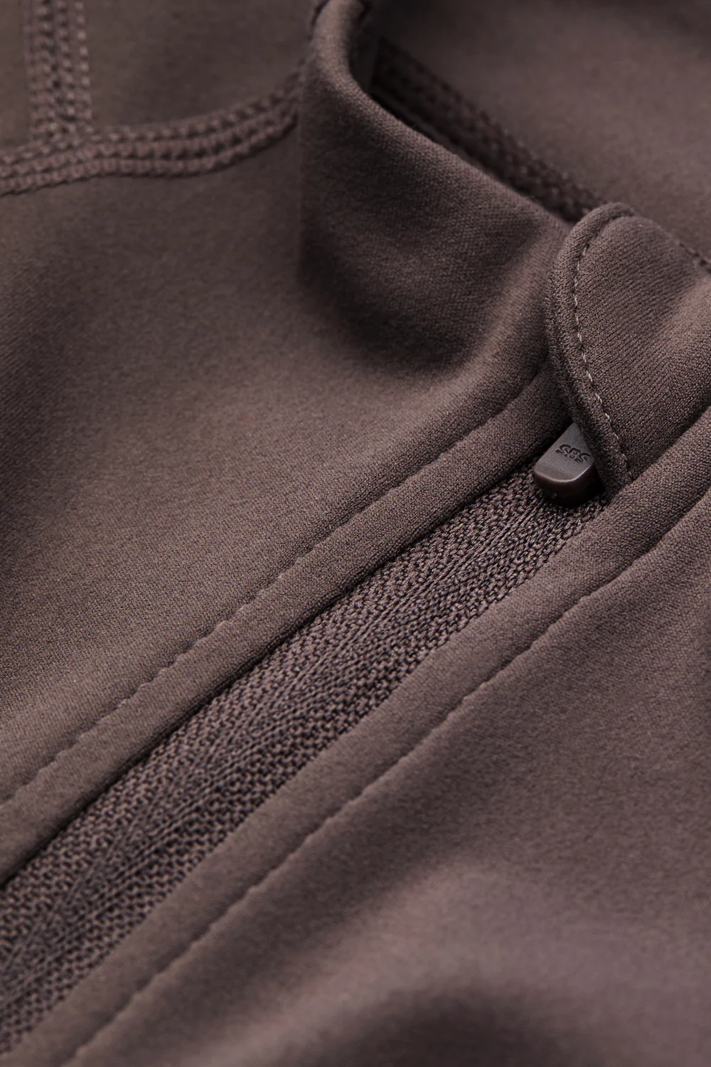 DayFlex Zip Through Sports Jacket - Mocha Brown - Image 6