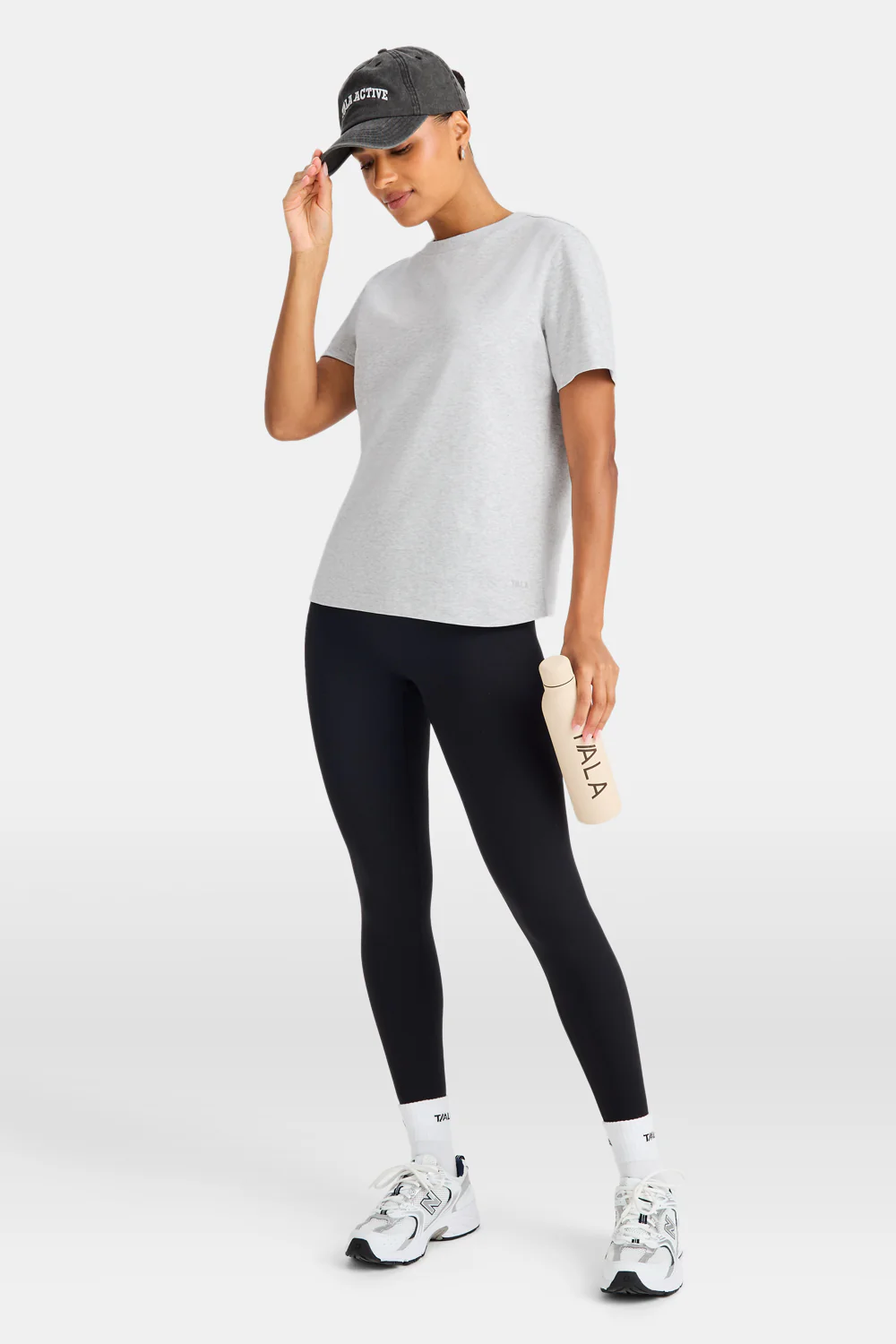 Elevated T-Shirt - Grey Marl - Image 3