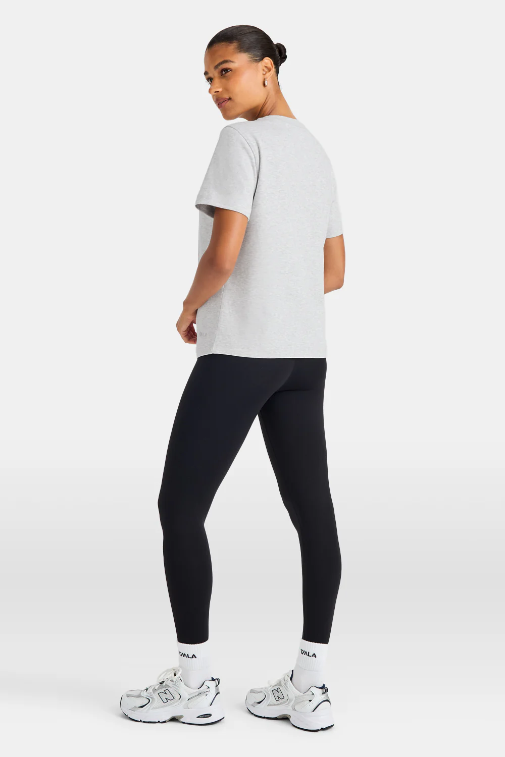Elevated T-Shirt - Grey Marl - Image 5