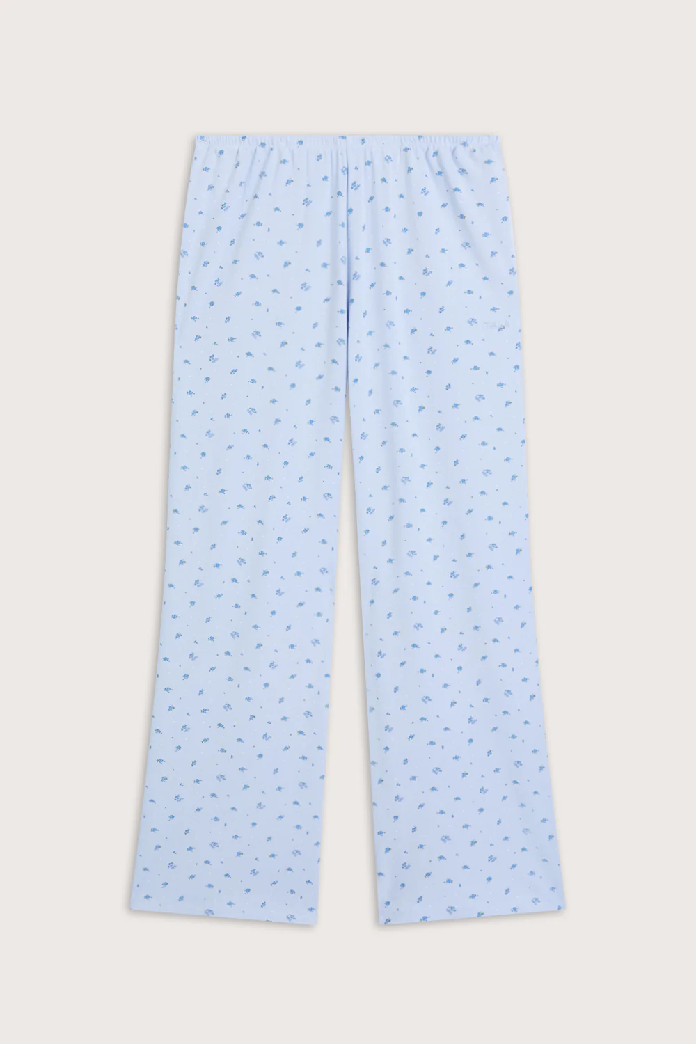 Pyjama Bottoms - Baby Blue Floral Print - Image 2