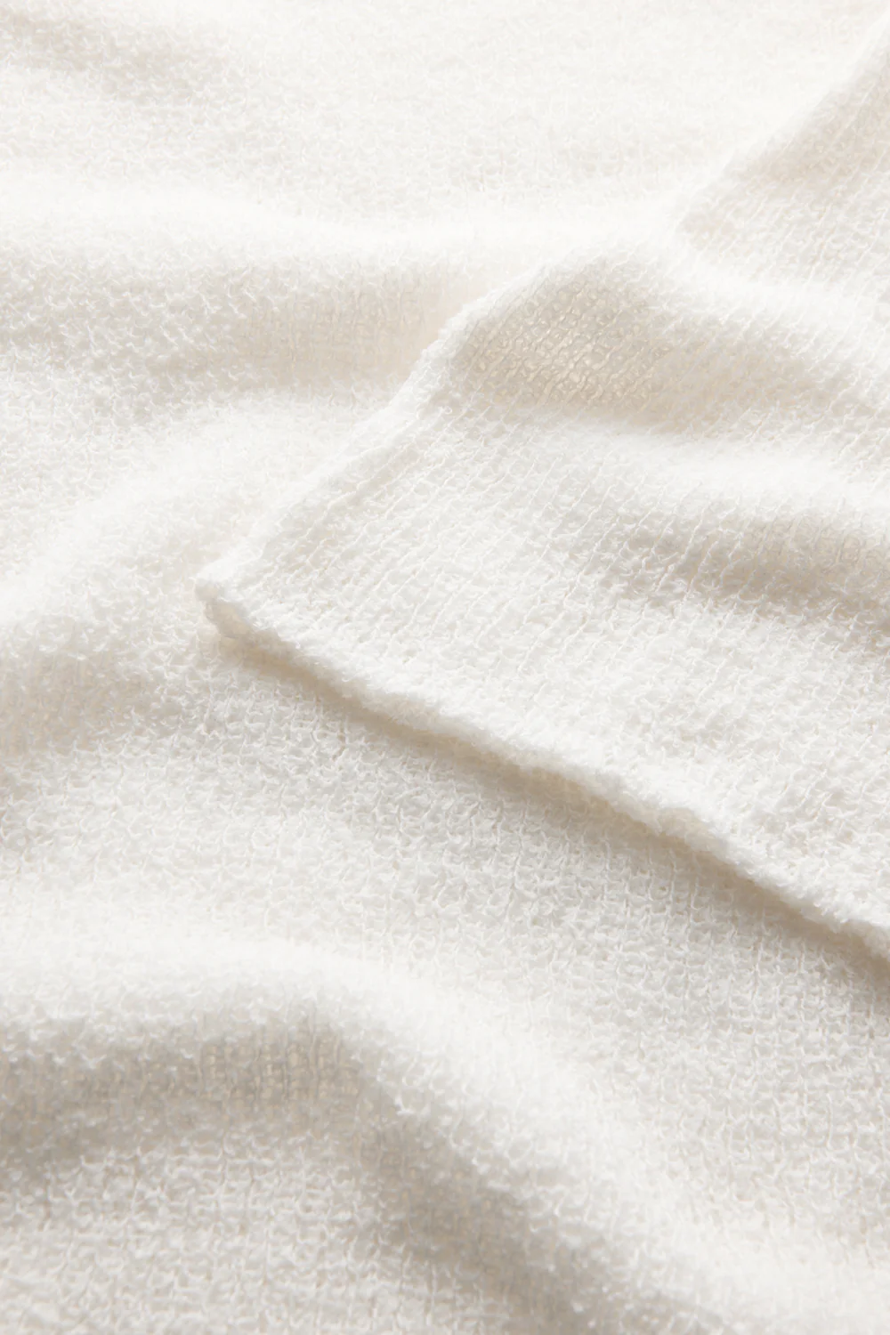 Multiway Beach Knit Mini Dress - Ivory - Image 6