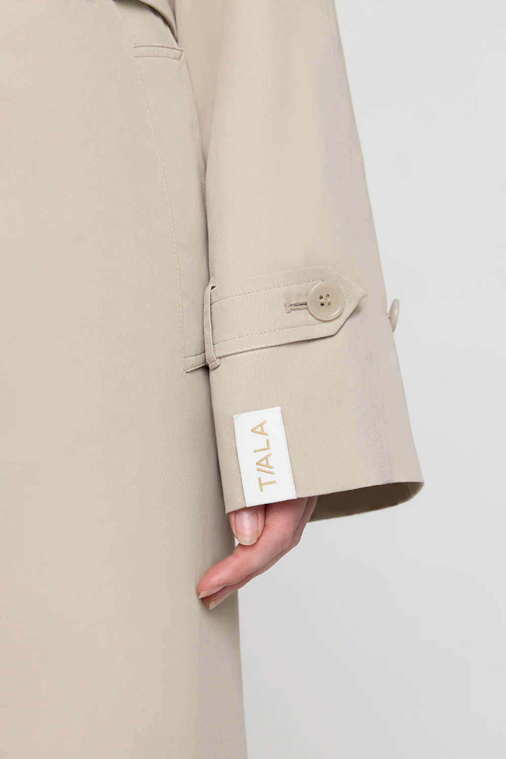 Multiway Belted Trench Coat - Truffle - Image 4