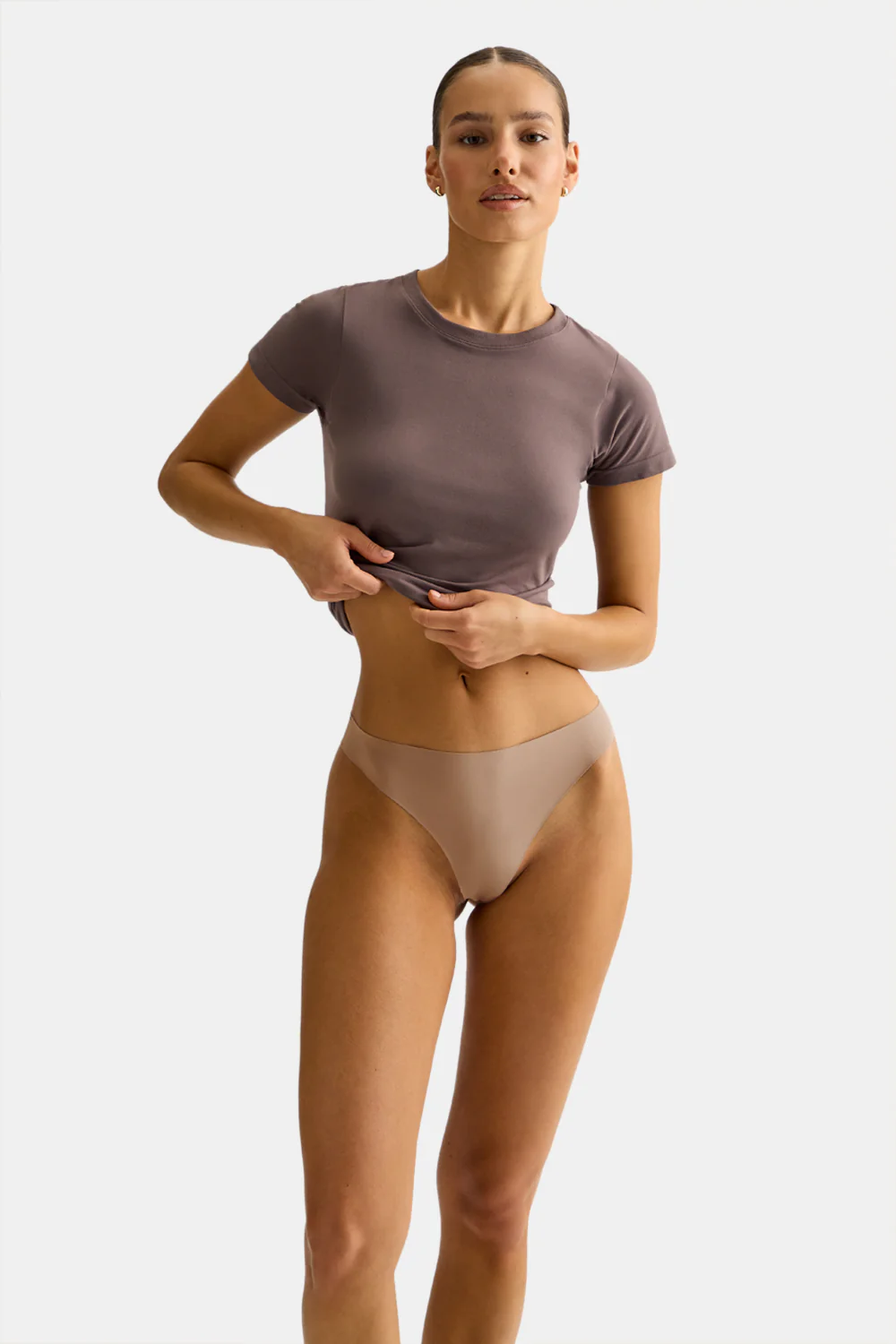Invisible Thong - Mocha - Image 2