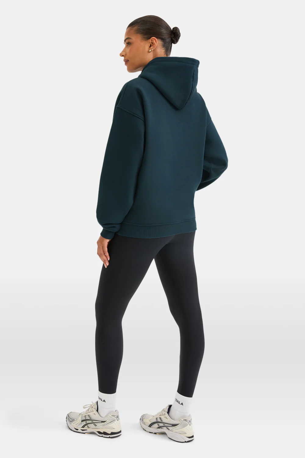 TALA Active Applique Hoodie - Teal - Image 4