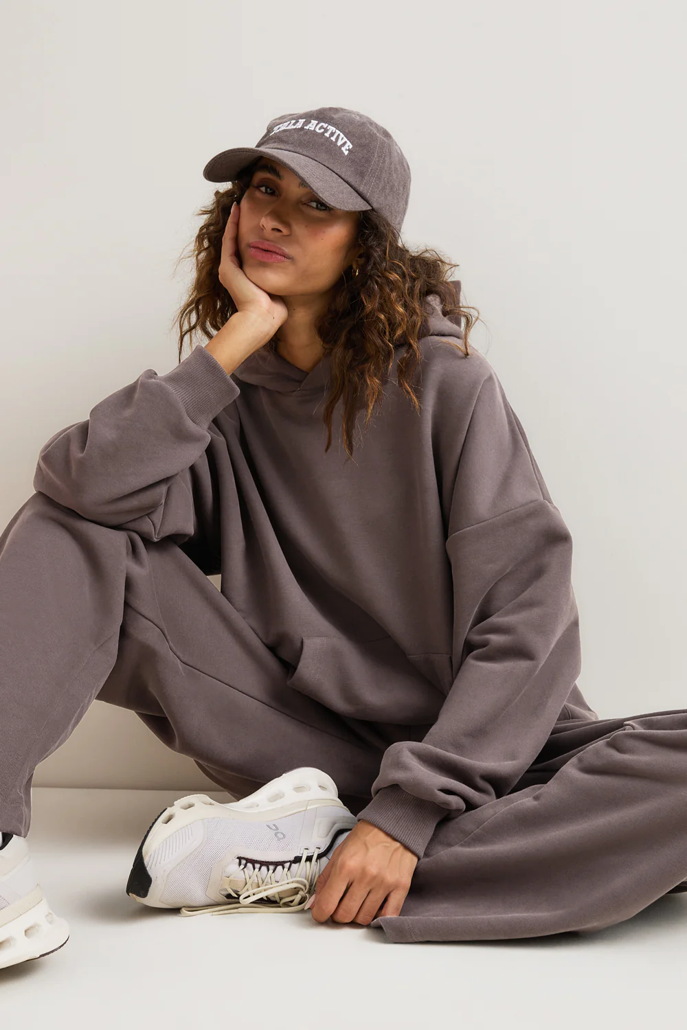 Peached Girlfriend Hoodie - Mocha Brown - Image 5