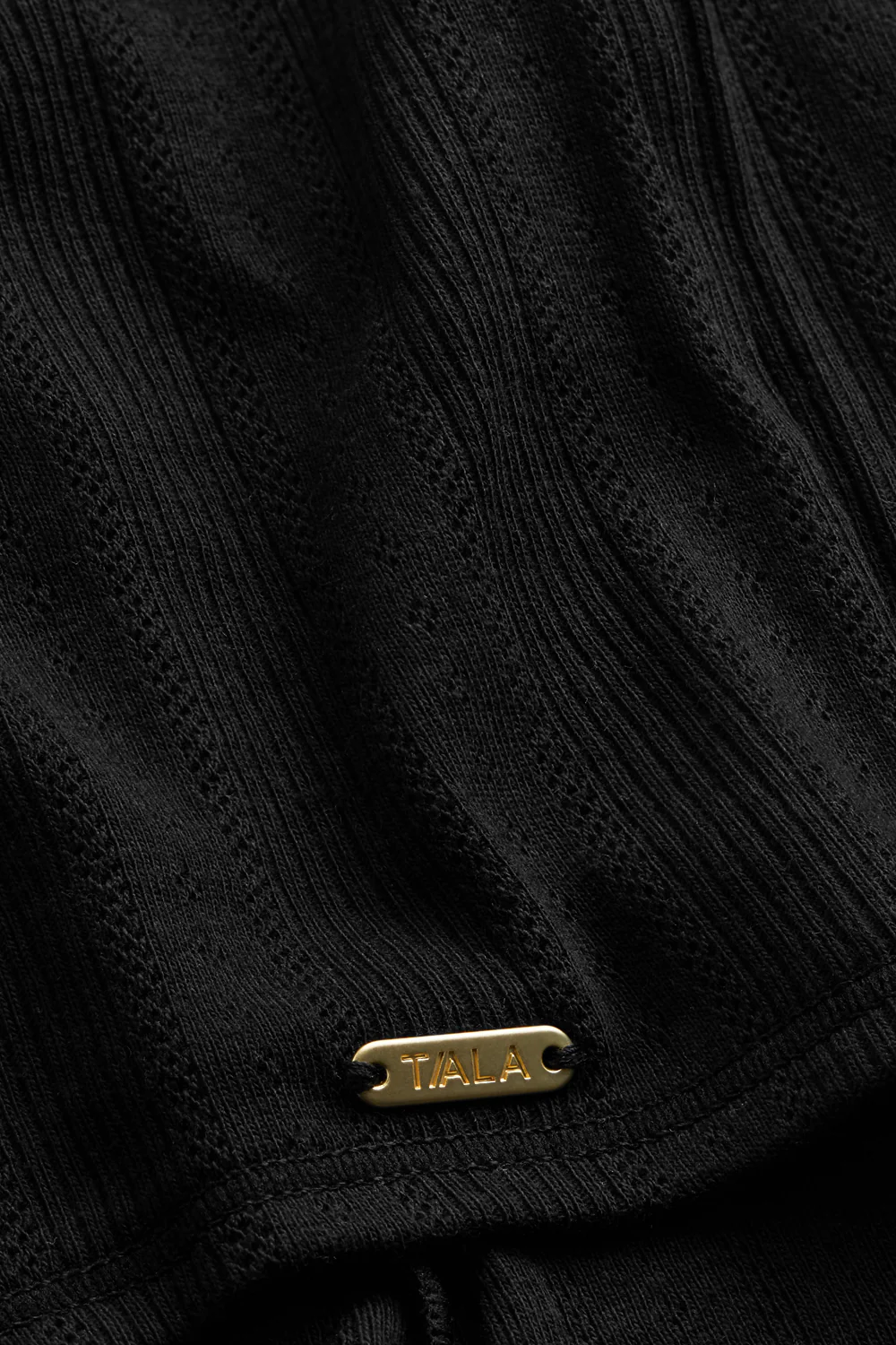 Pointelle Boxer Brief - Black - Image 7