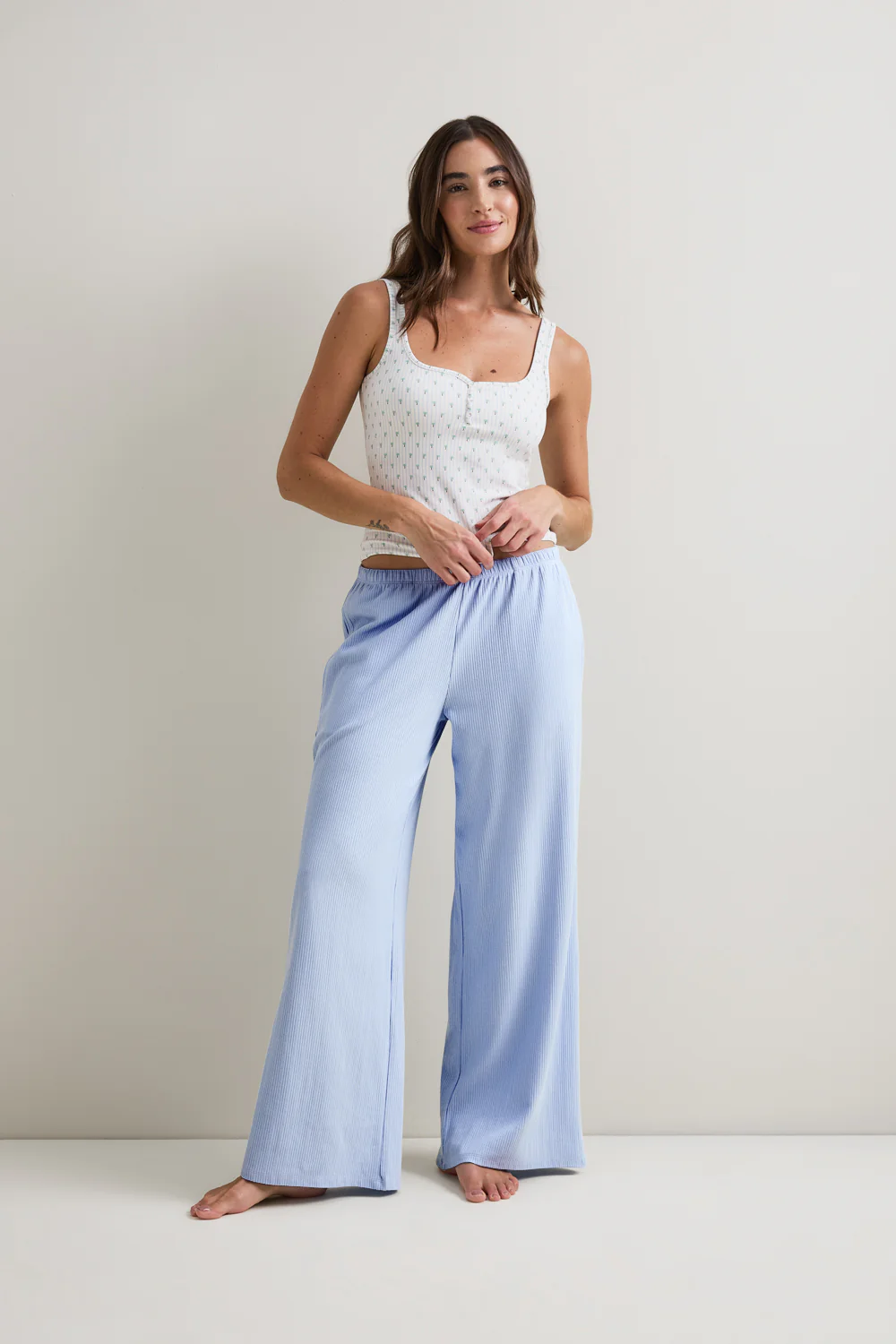 Pyjama Bottoms - Baby Blue - Image 3