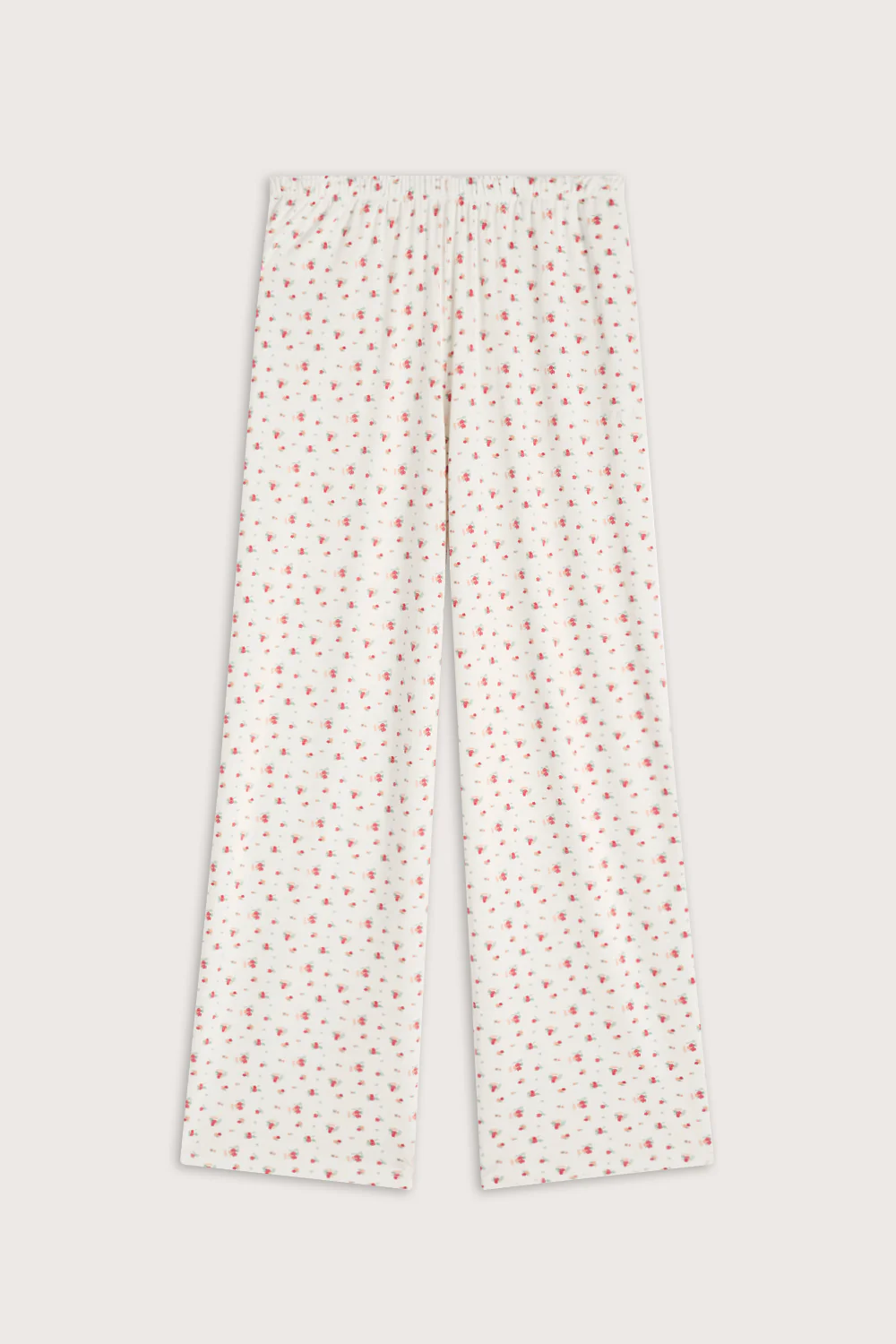 Pyjama Bottoms - Ivory Floral Print - Image 2