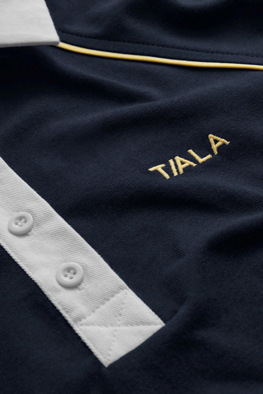 Rugby Polo Shirt - Midnight Navy - Image 6