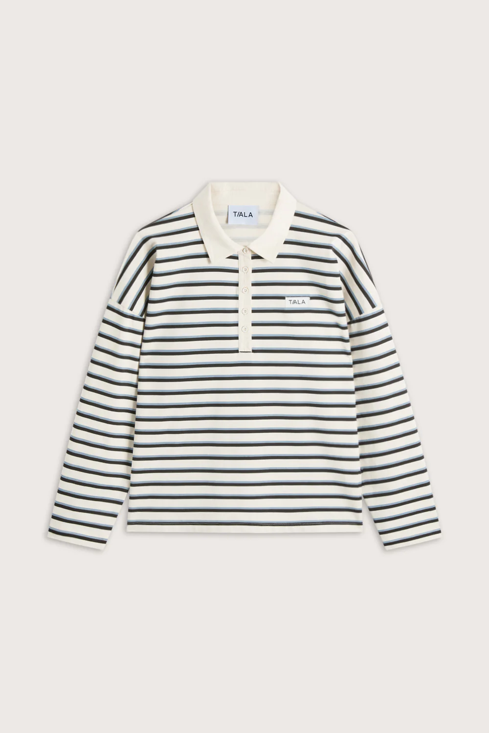 Rugby Polo Shirt - Striped - Image 2