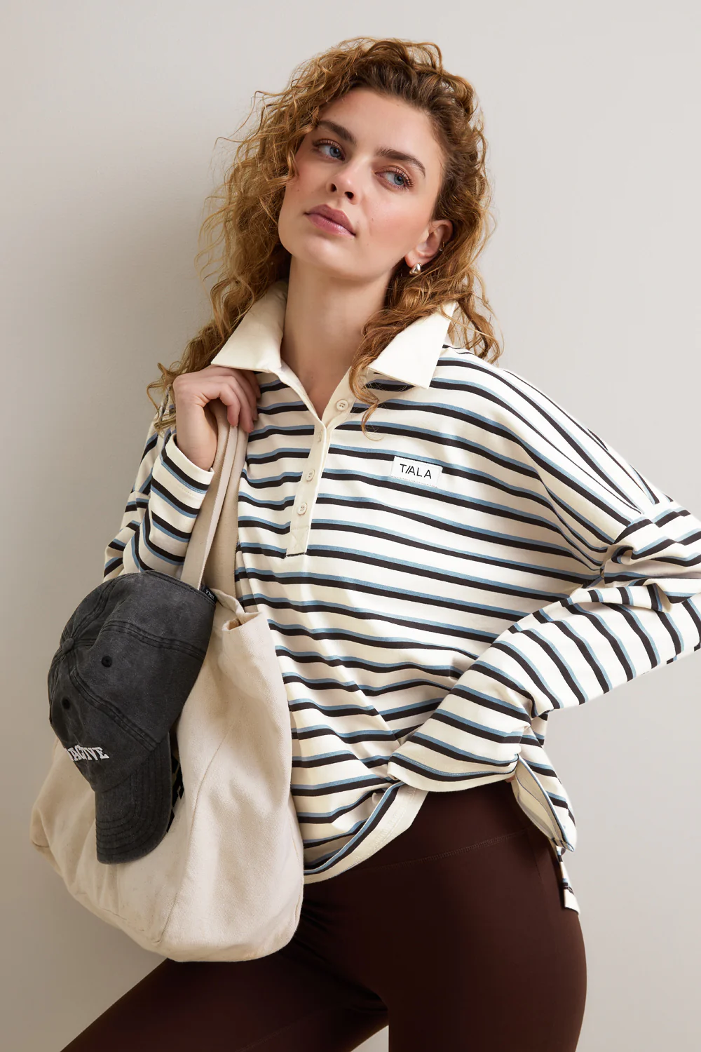 Rugby Polo Shirt - Striped - Image 6