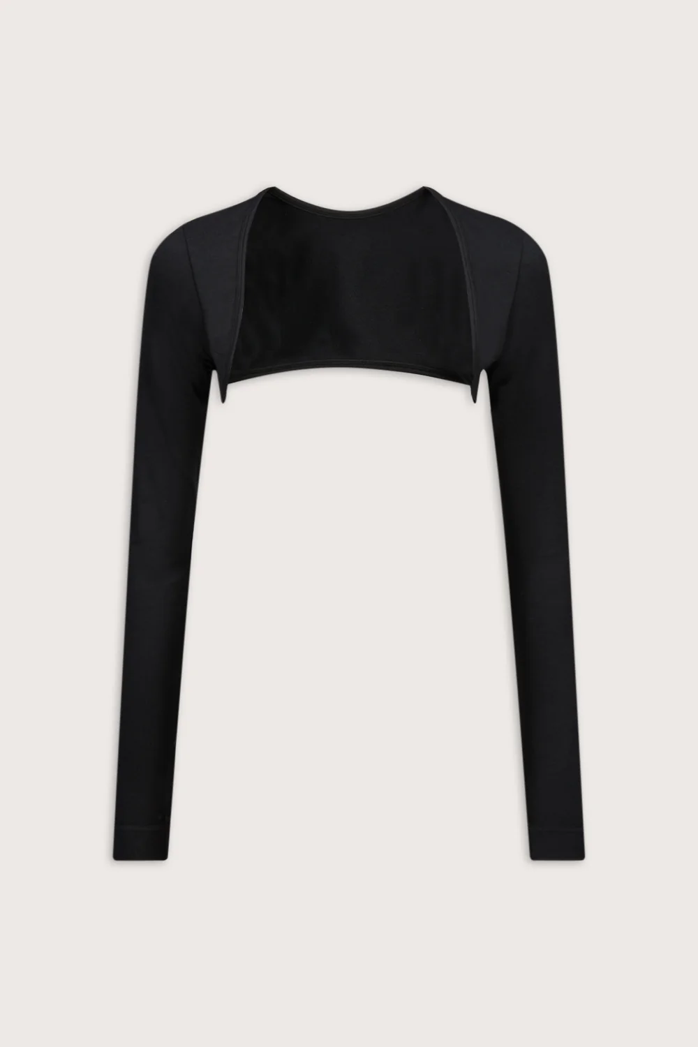 Sculpt Seamless Active Shrug - Black Marl - Image 2