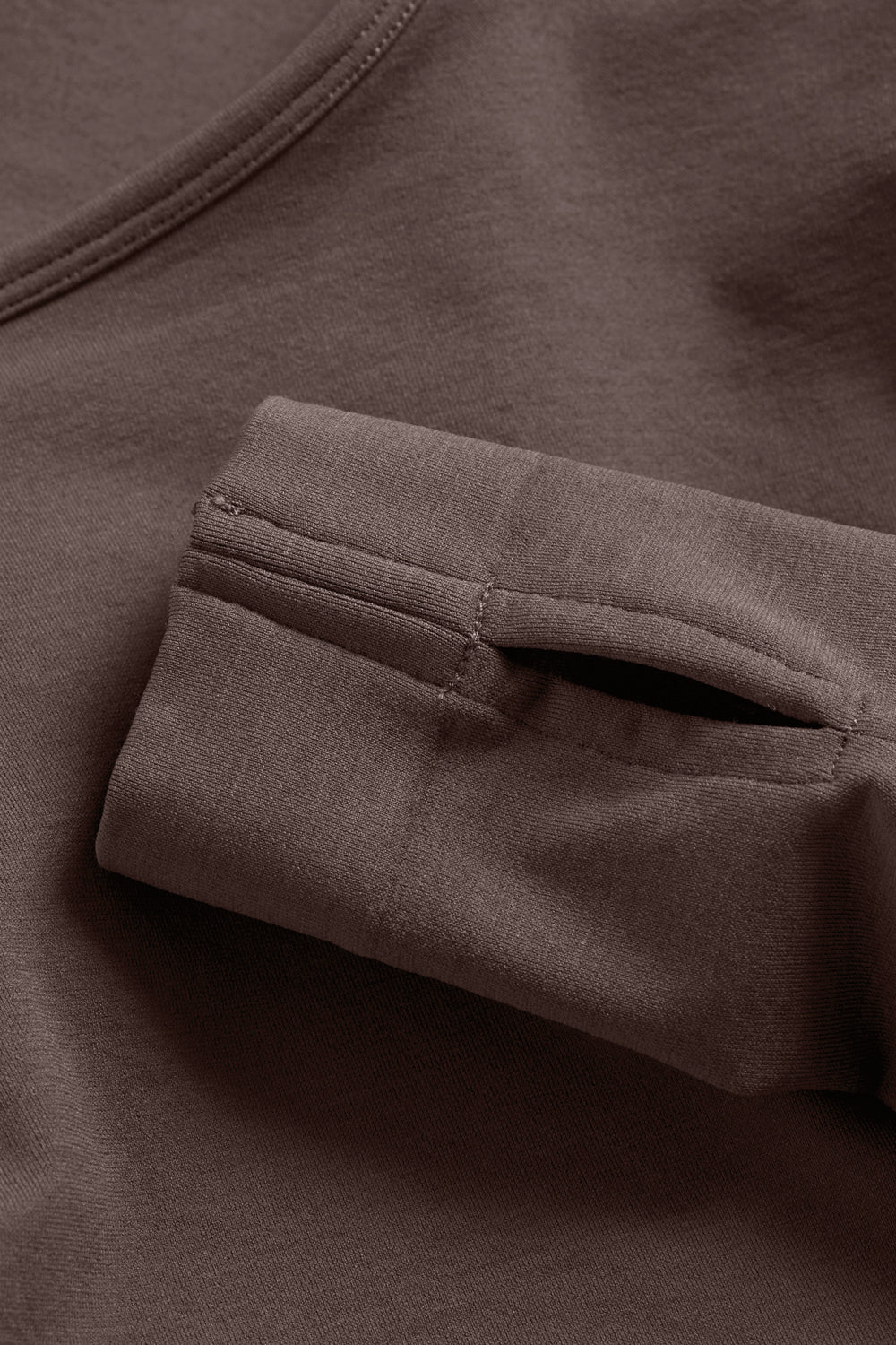 Sculpt Seamless Active Shrug - Dark Truffle - Image 5