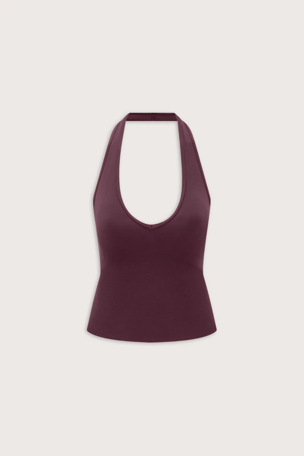 Sculpt Seamless Halter Tank - Fig - Image 2