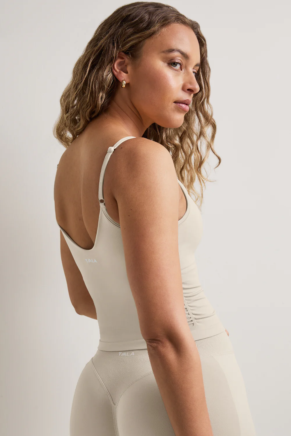 Sculpt Seamless Ruched Vest - Chai - Image 6