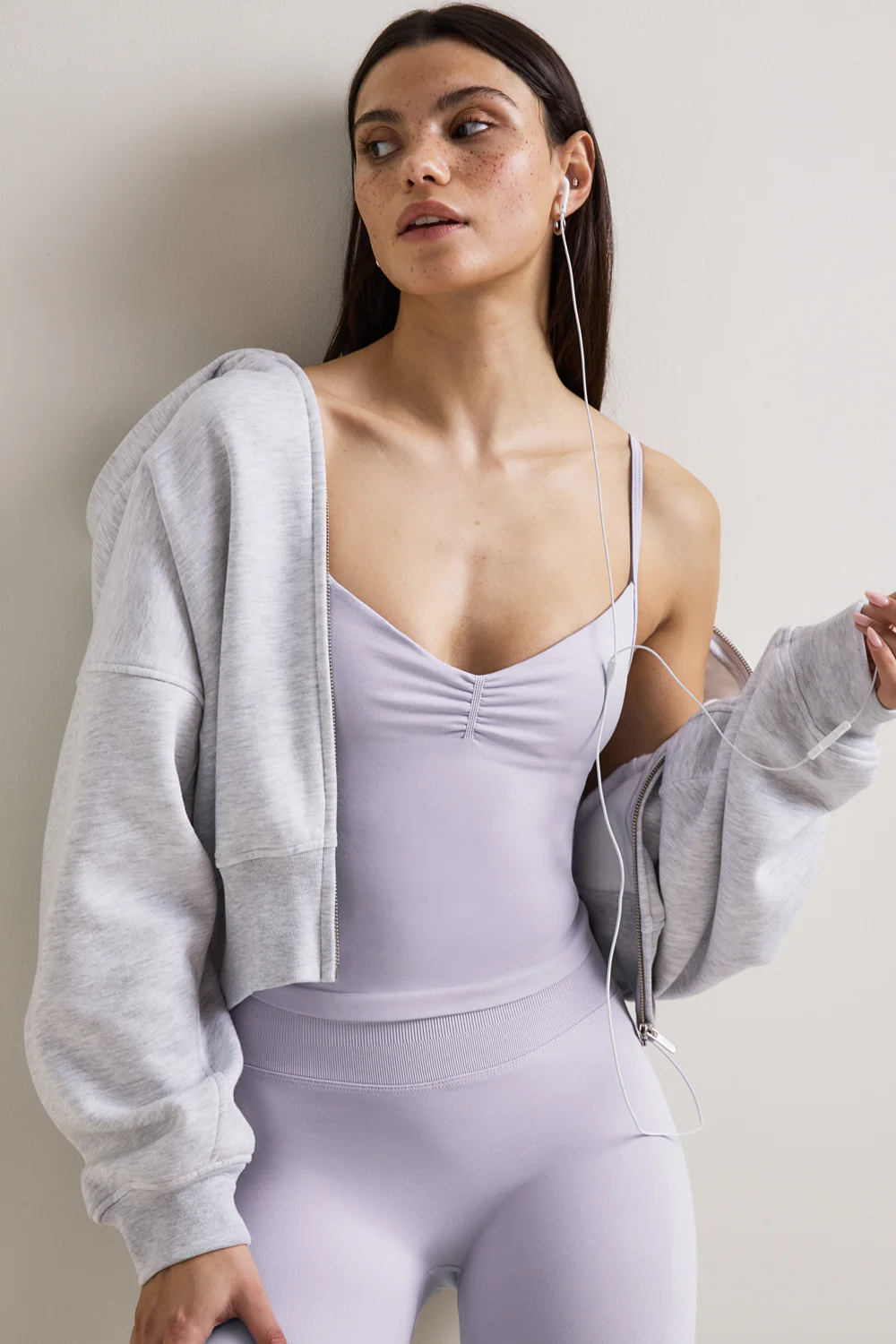 Sculpt Seamless Ruched Vest - Lilac - Image 5
