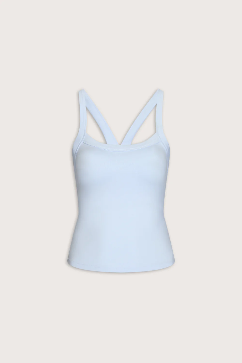 Sculpt Seamless Scoop Neck Cami - Baby Blue - Image 2
