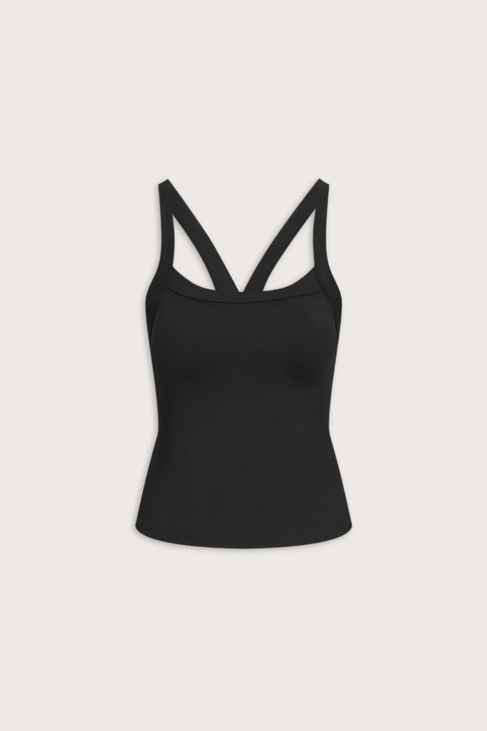 Sculpt Seamless Scoop Neck Cami - Black - Image 2