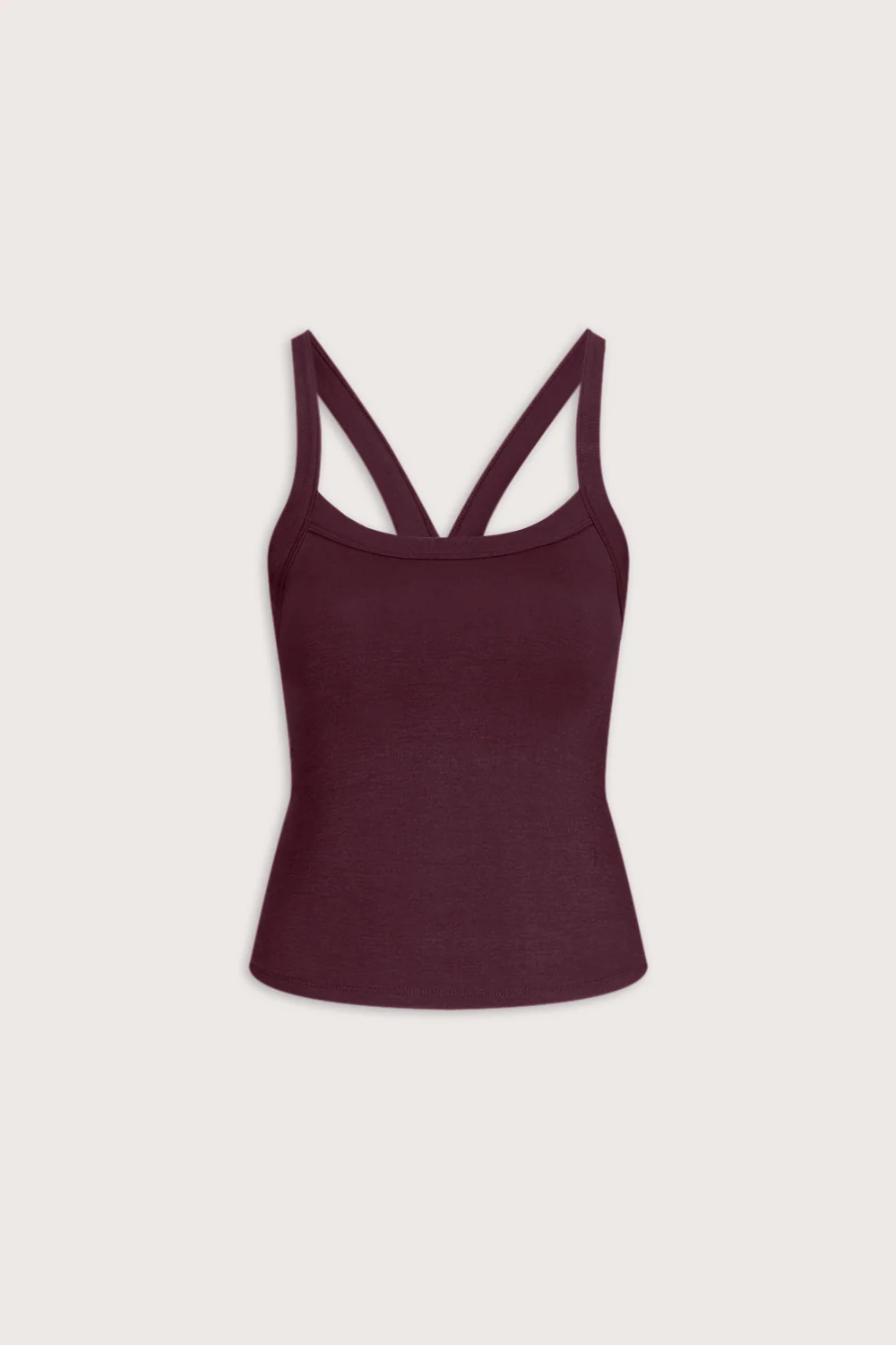 Sculpt Seamless Scoop Neck Cami - Fig - Image 2