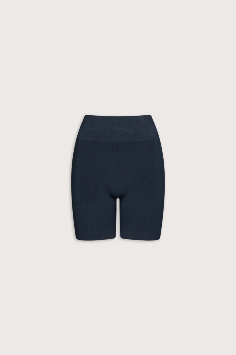 Sculpt Seamless Scrunch Shorts - Navy Marl - Image 2