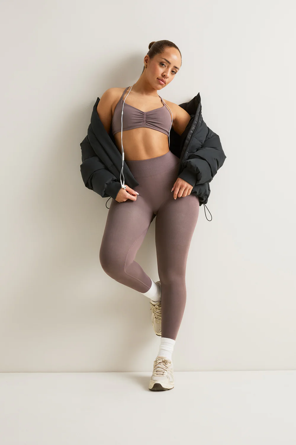 Sculpt Seamless UltraSculpt Legging - Dark Truffle - Image 3