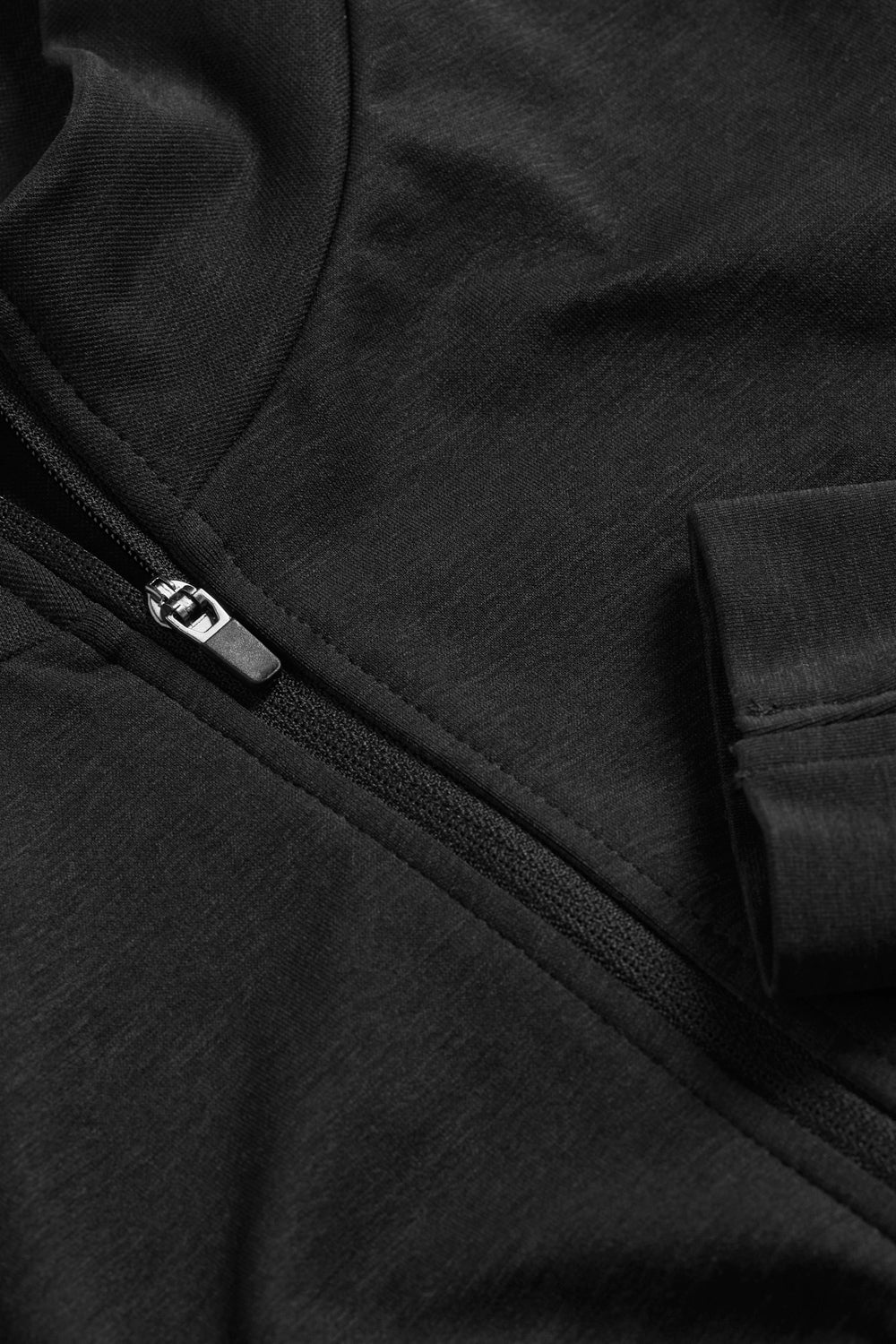 Sculpt Seamless Longline Jacket - Black Marl - Image 6