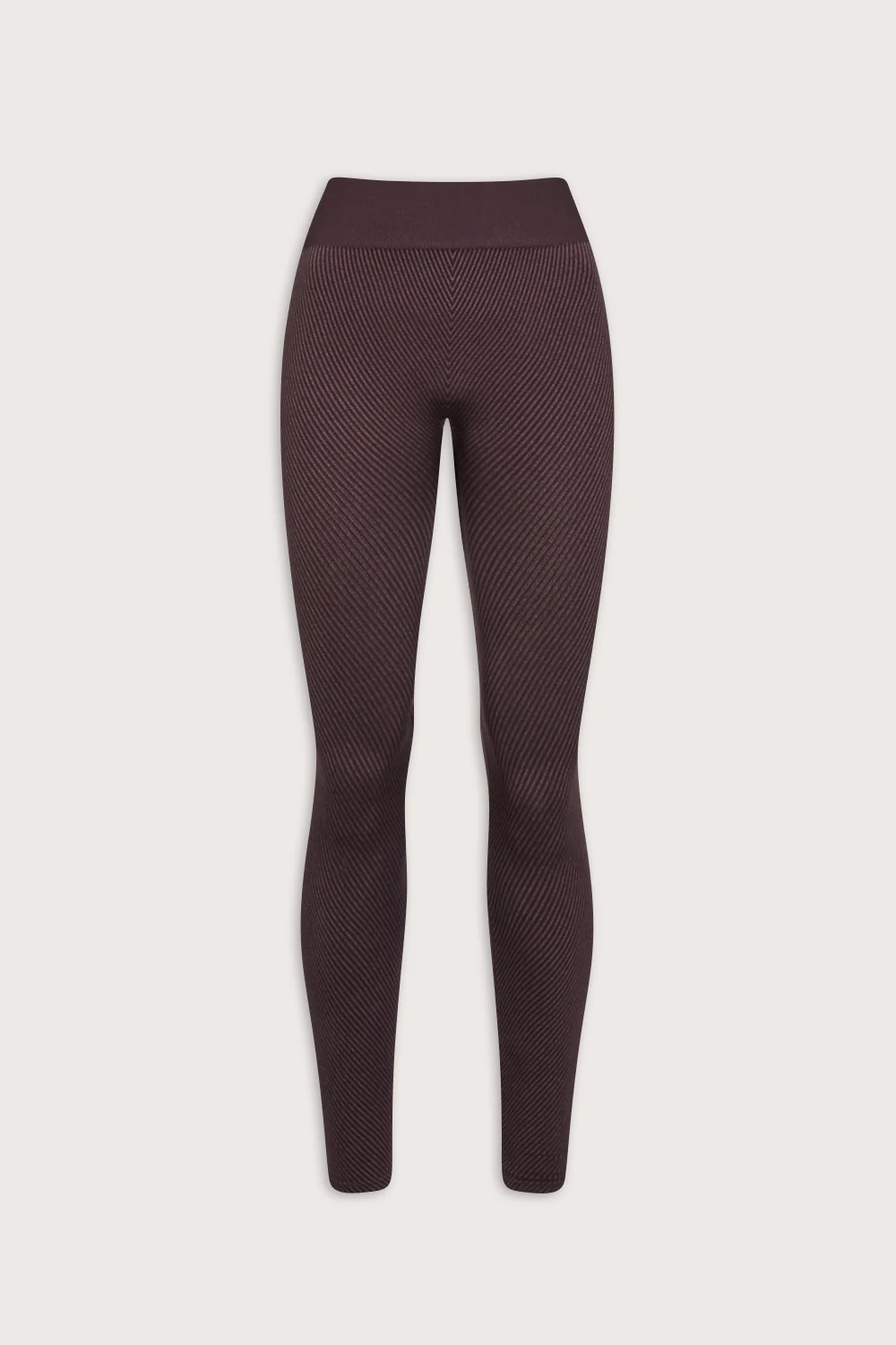 Seamless Rib Legging - Vintage Brown - Image 2