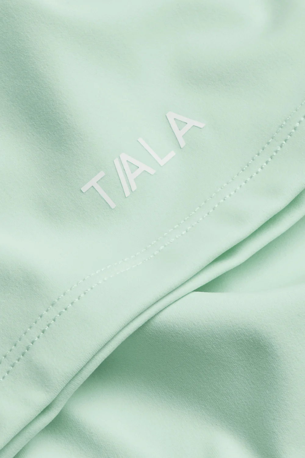 SkinLuxe Asymmetrical Strappy Unitard - Soft Mint - Image 7